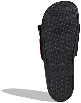 adidas neo Adilette Comfort Adj 'Black Pink' EH2848 Details for adidas neo Adilette Comfort Adj 'Black Pink' EH2848