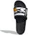 Sandal Uniseks adidas neo Adilette Comfort Kuning Hitam Putih FY3037