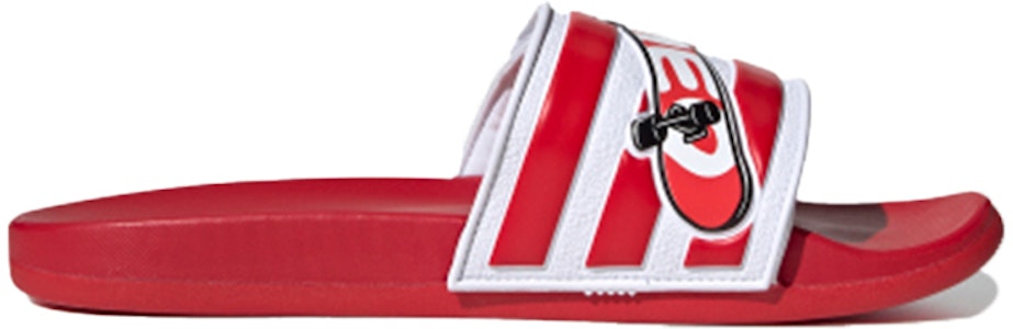 Sandal Unisex adidas neo Adilette Comfort Kuning Merah Putih 'Red White' FY3040 Order Sandal Unisex adidas neo Adilette Comfort Kuning Merah Putih 'Red White' FY3040