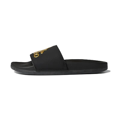 adidas neo Adilette CMFT Gold Slippers 'Black Gold'