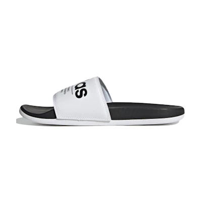adidas neo Adilette Comport Slides Sandals Slipper Black/White