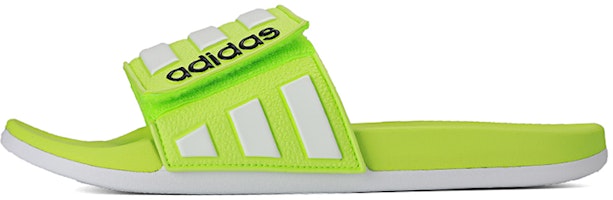 adidas neo Adilette Fluorescent Green Slippers EH2849 adidas neo Adilette Fluorescent Green Slippers EH2849