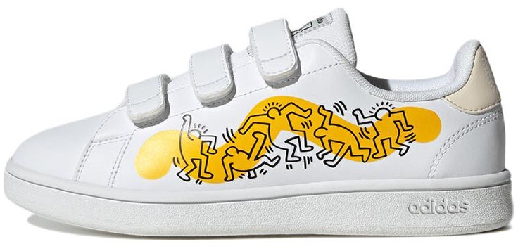 adidas-neo-advantage-white-yellow-gx-3685