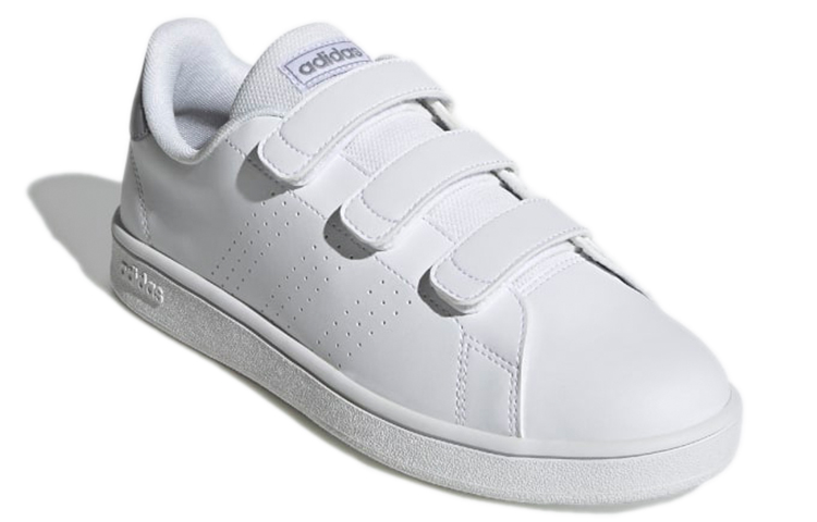 Lookbook adidas neo優勢基底 舒適耐磨休閒鞋 雲白 男女款