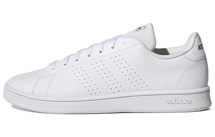 Buy 阿迪达斯优势基础网球鞋“白色暗影海军蓝” GW2064