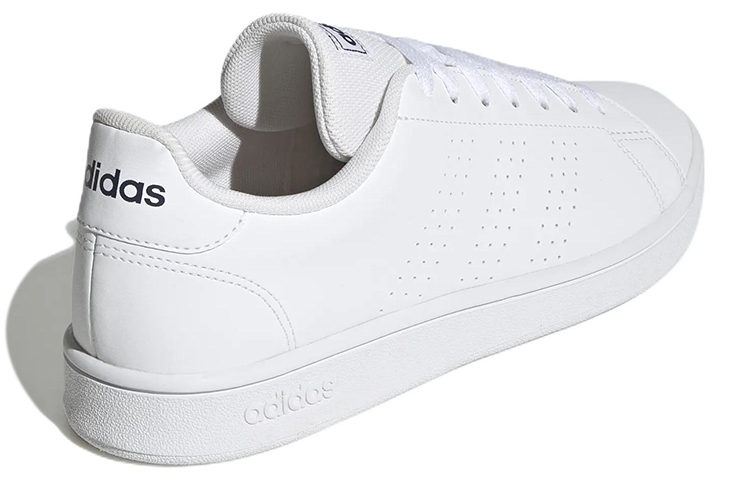 adidas Advantage Base Court 'White Shadow Navy' 圖 4