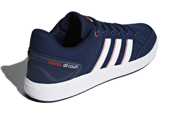 Shop adidas neo All Court 低筒 板鞋 男式 藍白紅