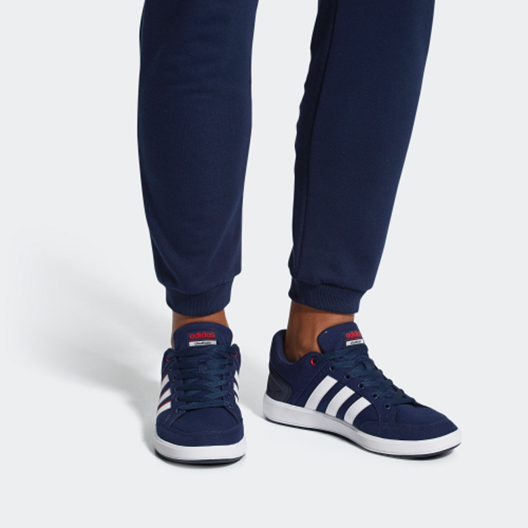 Sizing adidas neo All Court 低筒 板鞋 男式 藍白紅