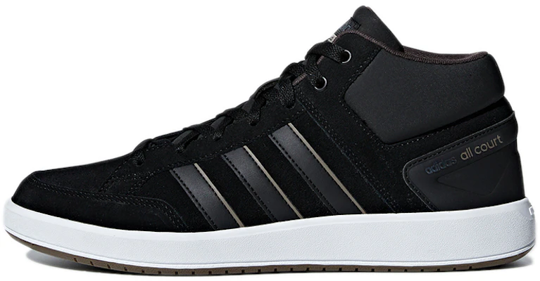 adidas neo All Court Mid 中筒休閒板鞋 黑 Buy adidas neo All Court Mid 中筒休閒板鞋 黑