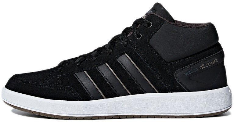 adidas neo All Court Mid 'Black' B43858 Buy adidas neo All Court Mid 'Black' B43858
