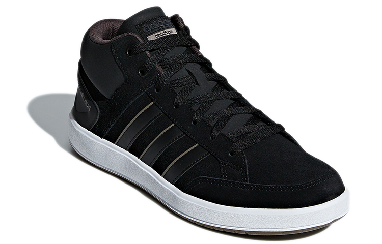 Lookbook adidas neo All Court Mid 中筒休閒板鞋 黑