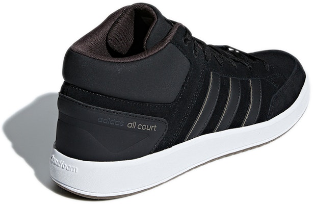 adidas neo All Court Mid 'Black' B43858 Shop adidas neo All Court Mid 'Black' B43858