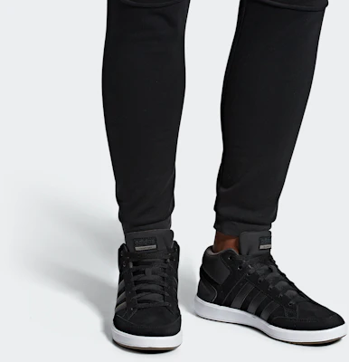 adidas neo All Court Mid 中筒休閒板鞋 黑 Sizing adidas neo All Court Mid 中筒休閒板鞋 黑