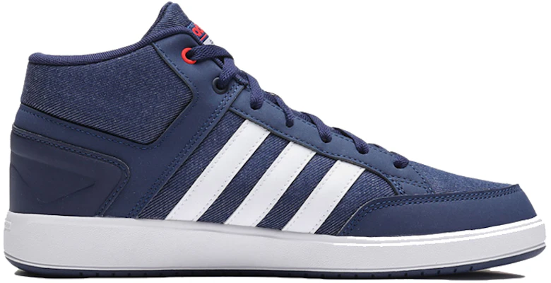 adidas Cloudfoam全場中幫板鞋 男女款 藍紅白 Order adidas Cloudfoam全場中幫板鞋 男女款 藍紅白