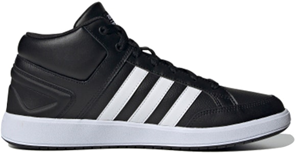 阿迪达斯NEO全场中帮鞋 黑/白 H02981 Order 阿迪达斯NEO全场中帮鞋 黑/白 H02981