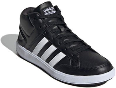 阿迪达斯NEO全场中帮鞋 黑/白 H02981 Lookbook 阿迪达斯NEO全场中帮鞋 黑/白 H02981