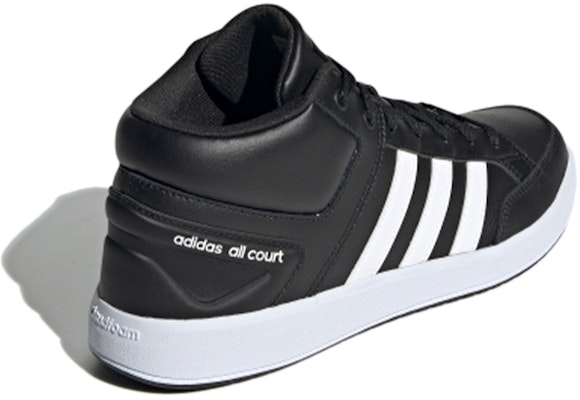 adidas neo All Court Mid Shoes Black/White H02981 Shop adidas neo All Court Mid Shoes Black/White H02981