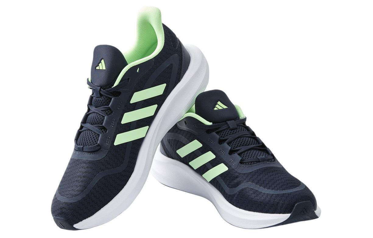 Lookbook アディダス ネオ オールデイ エッセンシャル 黒緑白 JH5151