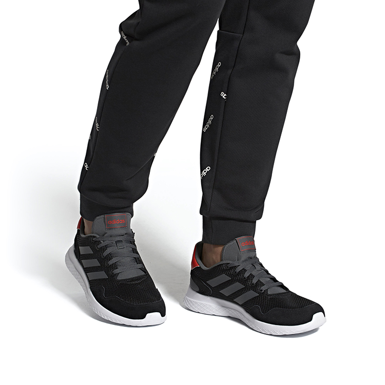 Sizing adidas neo Archivo ''Noir Rouge Blanc'' EF0436