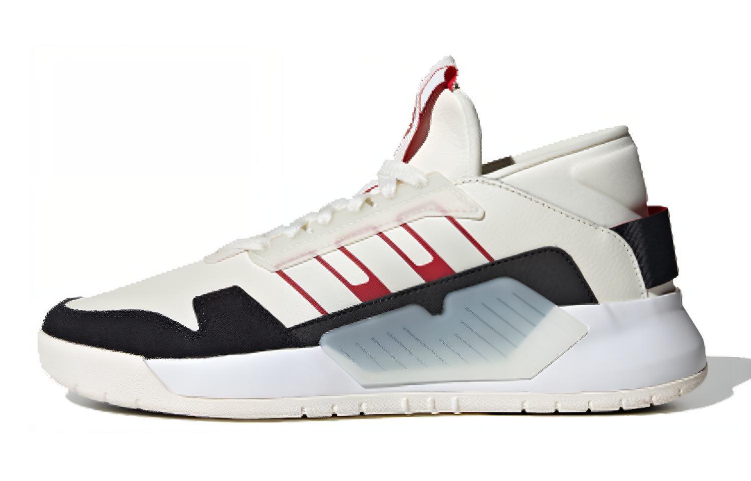 adidas neo BBALL90S Sports Casual Shoes 'Brown Black Red' EG9025