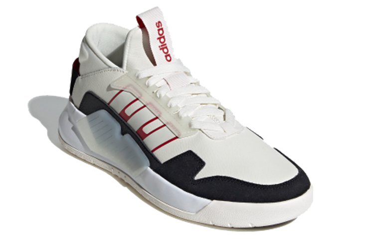 Order Sepatu Kasual Olahraga adidas neo BBALL90S 'Coklat Hitam Merah' EG9025