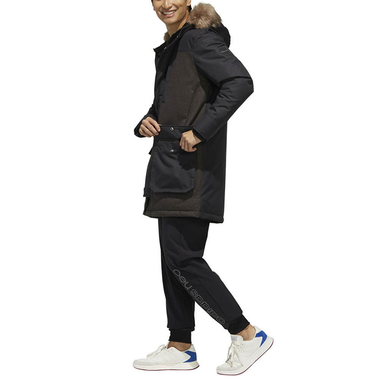 adidas Neo Black Down Jacket - Warm, Comfortable, Breathable EI4393 圖 6