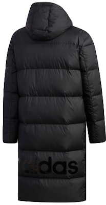 adidas NEO Black High Neck Long Down Jacket Winter Coat EI4436 Lookbook adidas NEO Black High Neck Long Down Jacket Winter Coat EI4436