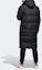 Purchase adidas NEO Black High Neck Long Down Jacket Winter Coat EI4436