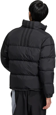 adidas Neo 黑色標誌印花拉鍊羽絨外套 男女長袖款式. HM6173 Shop adidas Neo 黑色標誌印花拉鍊羽絨外套 男女長袖款式. HM6173