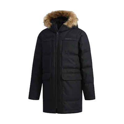 adidas Neo Black Mid-Length Down Parka Jacket DM2202