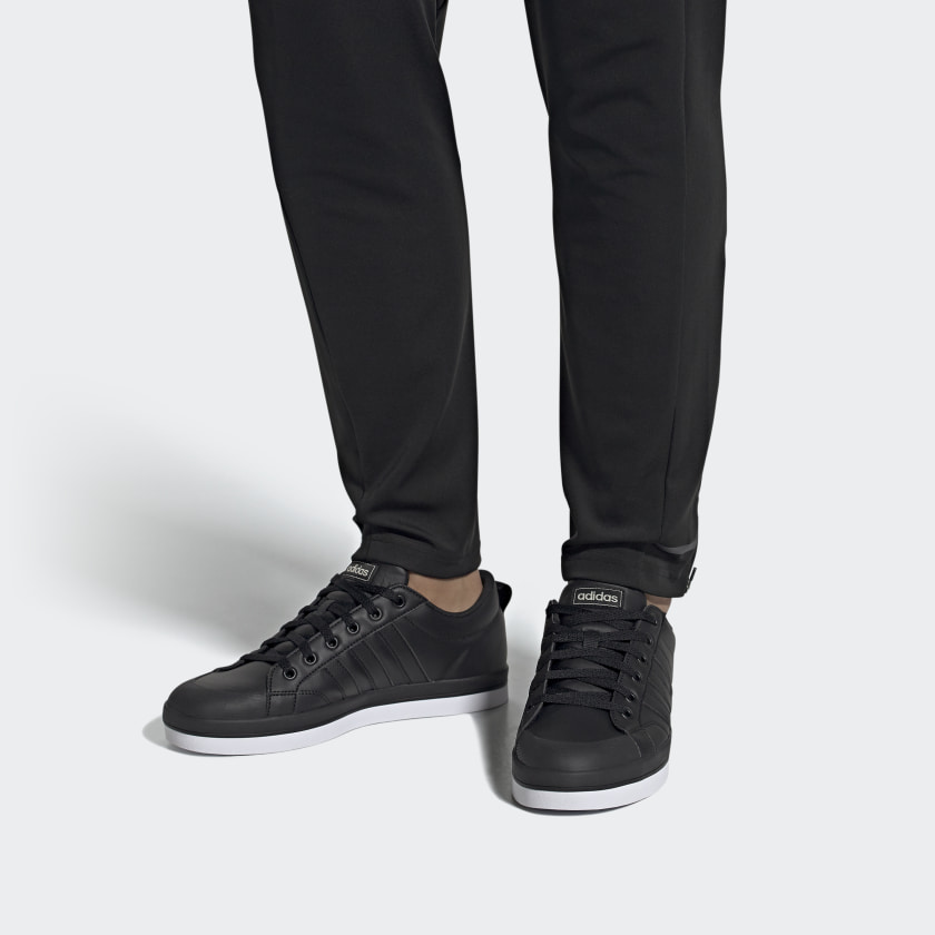 adidas neo Bravada 'Black White' 圖 7