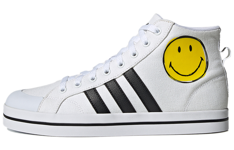 adidas neo Bravada Mid Smiley Face White/Yellow/Black G54949