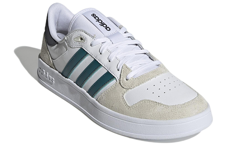 Lookbook adidas neo Breaknet Plus 舒適耐磨板鞋 白藍