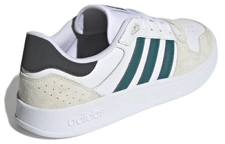 Shop adidas neo Breaknet Plus 舒適耐磨板鞋 白藍