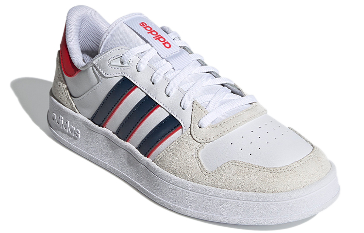 Lookbook adidas Neo Breaknet Plus Schuhe Weiß/Grau/Rot FY9649
