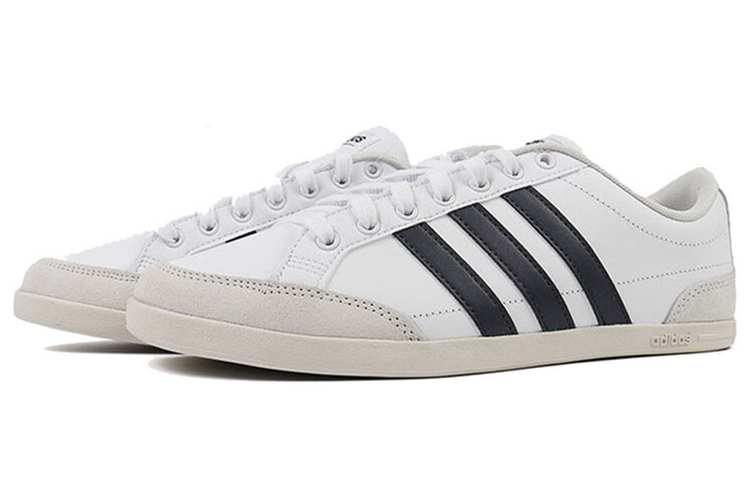 Lookbook adidas neo Caflaire 低筒 滑板鞋 男款 白灰