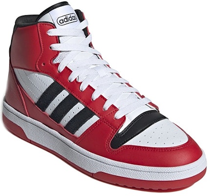adidas Neo CF Super Hoops MID 'Red White Black' IE1020 Lookbook adidas Neo CF Super Hoops MID 'Red White Black' IE1020