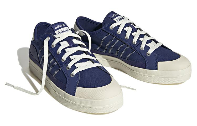 Lookbook Adidas Neo City Canvas 'Navy' Sepatu Kanvas Biru Tua IE0416