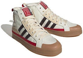 アディダス ネオ シティ キャンバス ハイ 黒白 HQ4628 Lookbook アディダス ネオ シティ キャンバス ハイ 黒白 HQ4628