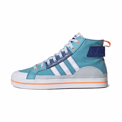adidas neo City Canvas Hi 'Blue White Orange'