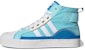 adidas Neo City Canvas Hi 'Biru Langit' GX7147