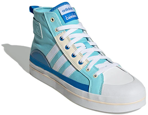 adidas Neo City Canvas Hi 'Biru Langit' GX7147 Lookbook adidas Neo City Canvas Hi 'Biru Langit' GX7147