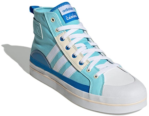 adidas Neo City Canvas Hi 'Biru Langit' GX7147 Lookbook adidas Neo City Canvas Hi 'Biru Langit' GX7147