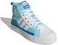 adidas Neo City Canvas Hi 'Biru Langit' GX7147