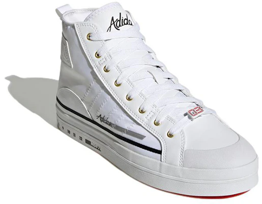 adidas Neo City Canvas Hi 'Putih' HP9681 Lookbook adidas Neo City Canvas Hi 'Putih' HP9681