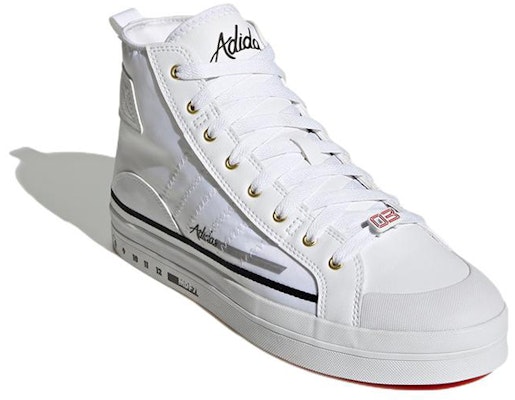 adidas Neo City Canvas Hi 'Putih' HP9681 Lookbook adidas Neo City Canvas Hi 'Putih' HP9681