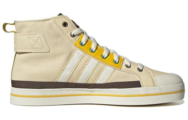 Order adidas neo City Canvas Tinggi 'Putih Kuning' HQ4625