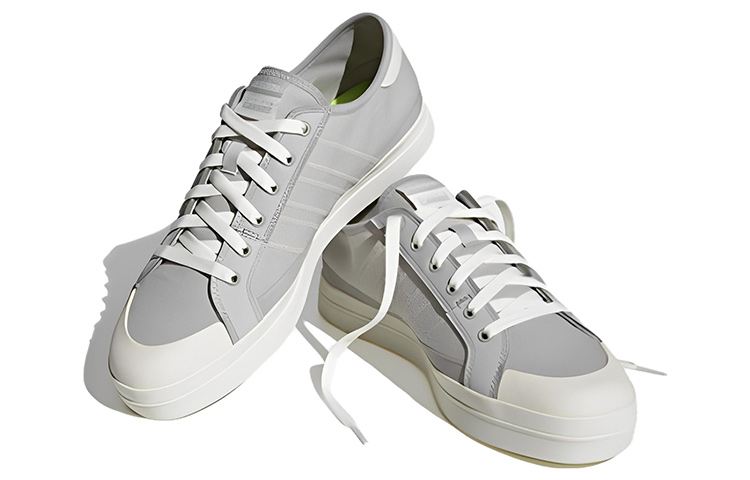 Lookbook Sepatu Adidas Neo City Canvas 'Abu Putih' IE0417