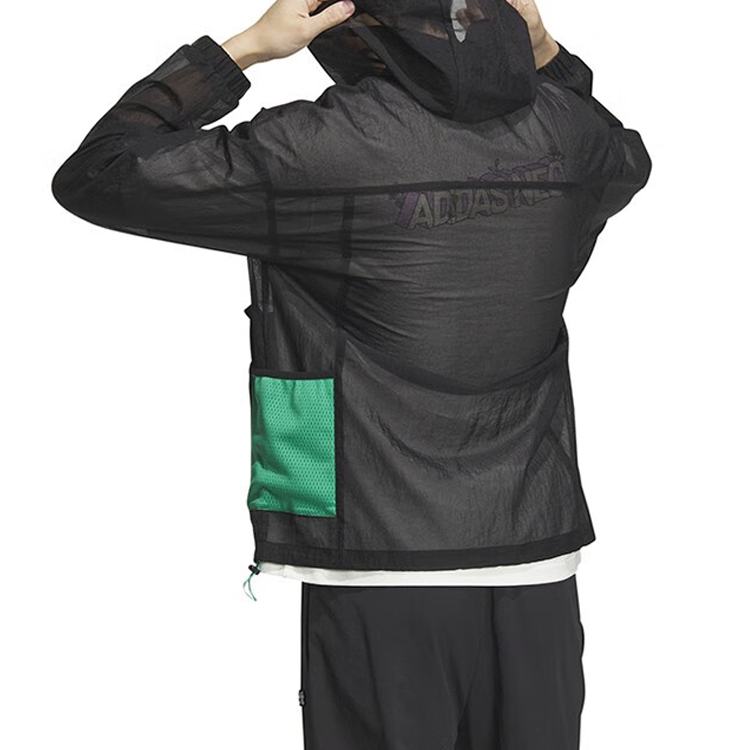 Shop 아디다스 네오 시티 이스케이프 아웃도어 멀티포켓 자켓 남성 블랙 IA6858