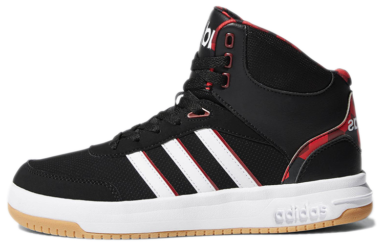 adidas Neo Cloudfoam Mid 'Block Black White'